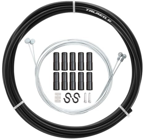 schaltzug 2 Meter Universal Gaskabel mit Ummantelung und Schraubnippel für Vergaser Gasgriff für Roller 50ccm Moped Schaltmoped