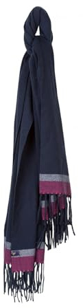 Ladies Scarf Women's Striped Country Scarves Winter Large Shawl 4 Colours