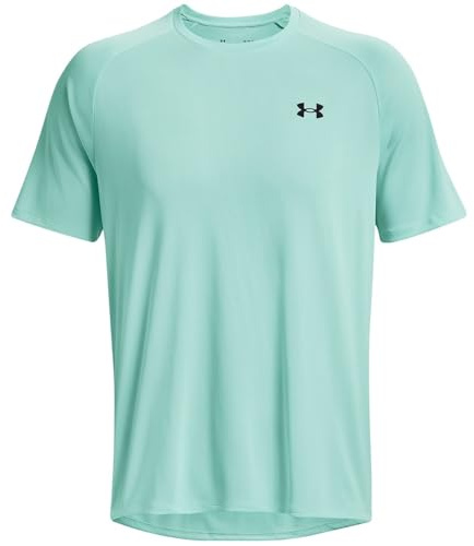 Under Armour Herren Strukturiertes Tech-T-Shirt, Light Blue, XL