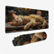 Alfombrilla Ratón XXL 500x250X3MM Alfombrilla Ratón Gaming Gato Mouse Pad Lindo, Grande Protector de Escritorio con Base de Goma Antideslizante y Impermeable, para Jugadores Oficina PC, Model 273