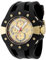 Invicta S1 Rally 48126 Herren Uhr - Wasserdicht - Analog - Quarzuhrwerk - Edelstahl mit goldenen zifferblat - 49mm