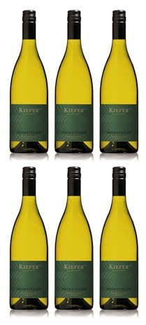 Weingut Kiefer Muskateller Eichstetter Orstwein Weisswein Weiss halbtrocken Deutschland inkl. FeinWert E-Book (6 x 0.75 l)