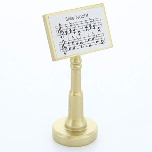 Notenständer gold Stille Nacht groß