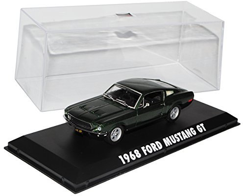 Greenlight Ford Mustang Bullit Grün Coupe Steve McQueen 1/43 Modell Auto