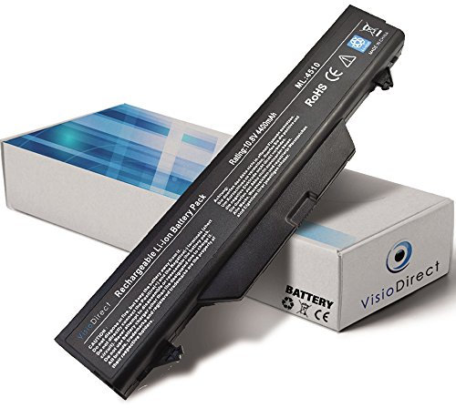 Batterie Compatible HP COMPAQ Probook 4720s 4510s 4515-s 4710-s 4720-s 14.4V / 14.8V 4400mAh - Visiodirect -