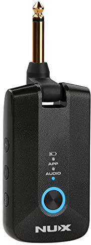 NUX MP-3 Mighty Plug Pro Guitar Headphone Amplifier with Effects and IR/Amp Models