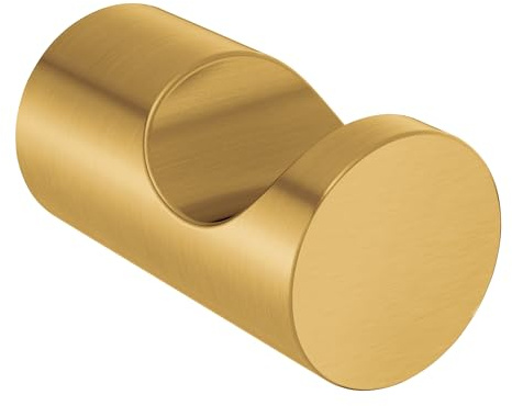 Moen YB0403BG Align Modern Single Robe Hook, Brushed Gold