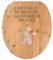 Mr. & Mrs. Panda Motiv WC Sitz Alpaka Fahne - Geschenk, Liebe, Toilettendeckel, Lamas, Lama, Klobrille, Klodeckel, Toilette, WC-Sitz