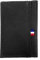 LOLUNA® Porte-Carte Simple 1 à 2 Carte Compact en Cuir chèvre Made in France Existe en Plusieurs Couleur pour Homme et Femme (Noir en chèvre)