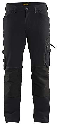 Blaklader 198916449900D100 X1900 4-Wege-Stretchhose ohne Nageltasche, Schwarz, Größe D100