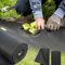 Toolerando Unkrautvlies 30 m², 150 g/m² Gartenvlies Unkrautfolie Wasserdurchlässig Reißfest UV-beständig, 15 x 2 m