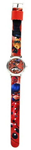 Joy Toy Unisex-Kinder Analog Quarz Uhr mit Stoff Armband 17062