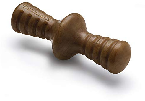 Benebone Zaggler Kauspielzeug für Aggressive Kauhunde, echter Speck, klein