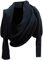 Asudaro Elegante Winter Warm Gestrickt Schals Umhang Einfarbig Wrap Schal Shawl Cape Strickschals Cape Schal Stola mit Ärmel für Frauen und Männer