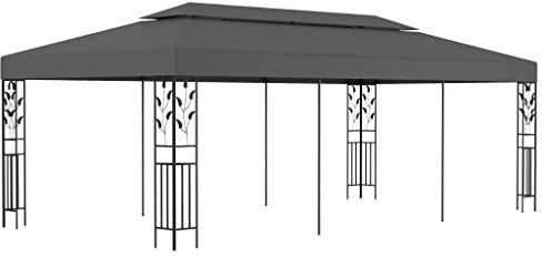 vidaXL Gazebo 3x6 m Antracite