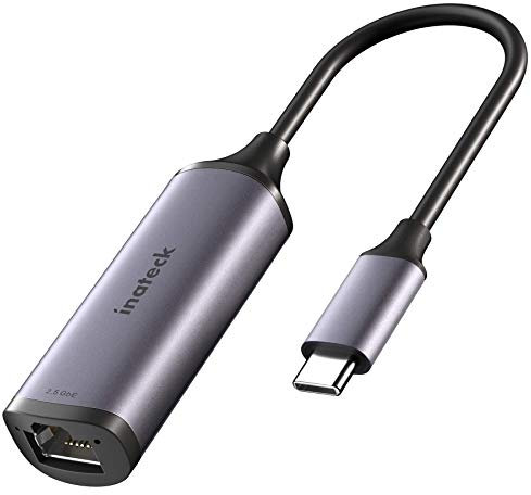 Inateck 2.5G Ethernet Adapter, USB Typ-C zu RJ45 Ethernet LAN Netzwerkadapter, ET1001