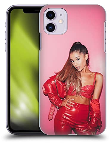 Head Case Designs Officially Licensed Ariana Grande Red Leather Dangerous Woman Hard Back Case Compatible With Apple iPhone 11