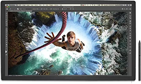 Wacom Cintiq Pro 27 Creative Pen Display (4K Graphic Drawing Monitor mit 8192 Stiftdruck und 99% Adobe RGB (DTH271K0A), Schwarz