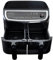 Gastronoma 18290003 XXL Doppia friggitrice ad aria calda 9 L (2 x 4,5 l), due cestelli regolabili da 2400 Watt, display LED da 200° a 11 programmi, funzione di preriscaldamento, friggitrice ad aria