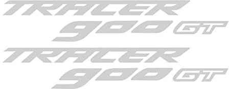 FEMEIN Motorrad-Aufkleber Für Yamaha Tracer 900GT Tracer900GT 2019 2020 2021 Wasserdichter Aufkleber Zubehör Tracer 900 GT 2022 Aufkleber (Color : Silver)