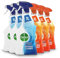 Dettol Power & Pure Spray, Limescale, Stains, Grease, Burnt Food Remover, 1L X 3, Pack Of 6 - Versatile Cleaning Solution For Bathroom And Kitchen (Packaging May Vary)