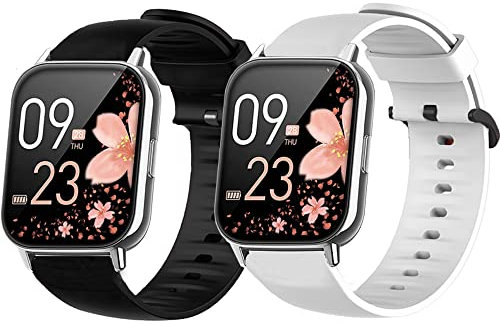 Blueshaweu Cinturino compatibile con SWGOTA 2023 smartwatch da donna 1,85, classico sportivo in silicone, cinturino di ricambio per smartwatch SWGOTA CS2 PRO