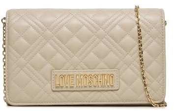 Love Moschino Damen Umhängetasche, Weiß