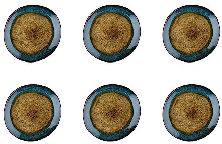 Bjorn Assiette ISLAND Ø20,5cm - 6 pièces - Terre et mer