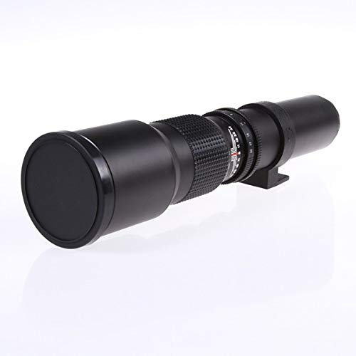 ICOBES Obiettivi for Fotocamera Teleobiettivo F8.0 da 500 mm Zoom Manuale con Attacco a T, for Fotocamera DSLR for Nikon D5000 D7000 D7100 D800 D90 D5300 D810