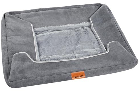 KYG Ersatzbezug Hundebett L Blaugrau