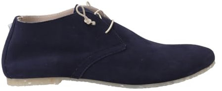 Donna Carolina Schnürschuhe CLOD BURANO, Rauleder, Blau, Damen EU 38,5