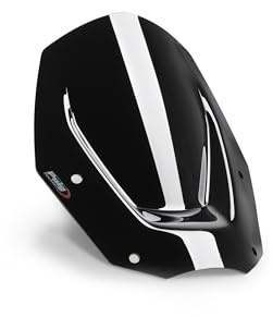 Puig 21794N Sportscheibe optimierte Aerodynamik, Schwarz