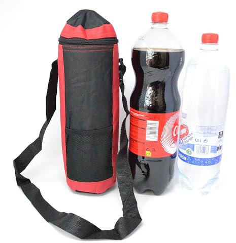 1,5 et 2 litres - Bouteille isotherme portable pour plage, camping, refroidisseur, camping, camouflage militaire
