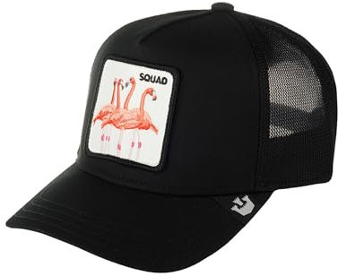 Goorin Bros. Squad Cap 101-1431 mit synthetischem Visier, schwarz, Einheitsgröße
