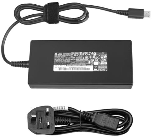 240W 230W 20V Charger Power Supply for Msi GE76 GE66 Raider Msi GP76 GP66 Leopard Msi 240W Slim Box Plug Laptop Charger Delta A20-240P2A A240A007P MSI 240W AC Adapter