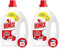 Bonux Lessive Liquide l'Original Bouteille | Adaptée aux peaux sensibles | Nettoie en Profondeur | Pour linge Blanc et Couleur | 1,9L et 38 Lavages (Lot de 2)