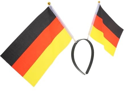 BESPORTBLE European Cup Fan Headband Country Flag Headbands Football Game 2024 Headband Holiday Hairband Germany Flag Headband Party Soccer Headwear Festival Headband Germany Headwear Fabric