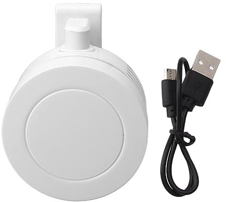 Aoveew Mini ventilador de clip potente recargable por USB, bajo ruido, multiusos, batería de 900 mAh, ventilador de refrigeración portátil de verano