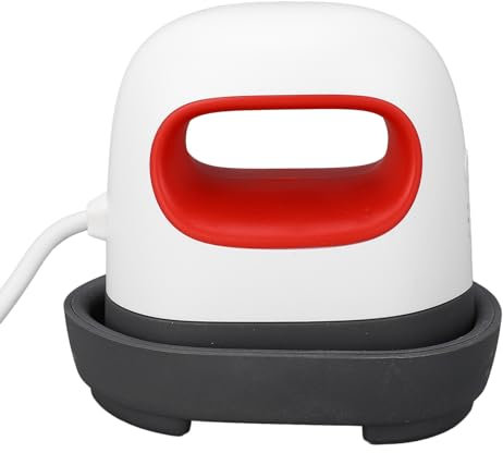 Mini Máquina de Prensa de Calor Plancha de Transferencia de Calefacción Portátil Plancha HTV Pequeña 3 Modos de Calefacción para Manualidades, Camisetas, Sombreros, Gorras,
