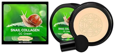 CC Air Cushion - Concealer Foundation, Natural Finish Foundation | BB Light Cream, Moisturizing Teint Perfector, Rosé Effector, Bright Teint Concealer, Smooth Coverage for