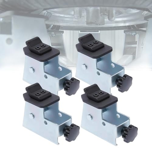 Motorcykeldäck adapter 4 delar, motorcykel däckmonteringsmaskin, adapter för klor under 49 mm, motorcykeldäckväxlare högkvalitativt stål, förnicklad yta för motorcykel ATV skoter, Dirt Bike