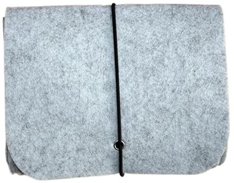 Split Keyboard Carrying Case Pouch Soft Felt Protective Sleeve Portable Storage Bag Cover For Split Keyboards(White)