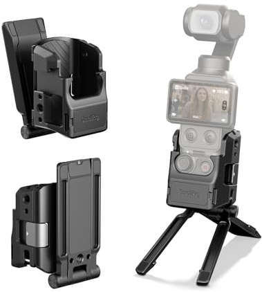 SMALLRIG Soporte magnético para dji Osmo Pocket 4Pro/4, Adaptador de expansión magnética Ajustable de 270°, con Placa para Arca-Swiss, Soporte de Escritorio/Superficie Vertical -6003