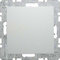 Hager – Platte Blind mit Keilrahmen Greifer S1/B1/B3/B7 Weiß Polar