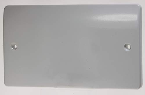 Logic Plus 2 Gang Moulded Blank Plate