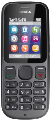 Nokia 101 Dual-SIM Téléphone portable Écran TFT 4,6 cm (1,8) Jeux préinstallés Noir