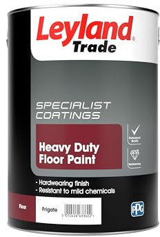 Leyland Trade 264615 Heavy Duty Floor Paint - Frigate 5L