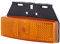 HELLA 2PS 006 717-061 Seitenmarkierungsleuchte - Begrenzungsleuchte - Anhänger - Wohnwagen - Halogen - 12V - Schraubanschluss/Anbau - ADR/GGVS - Lichtscheibenfarbe: gelb - rechts/links - Menge: 1