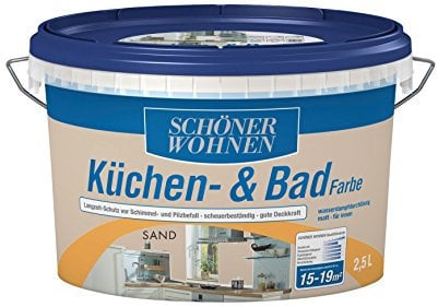 Küchen- und Badfarbe Sand matt 2,5 l Schöner Wohnen