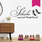WANDKINGS Wandtattoo Schuhe sind Halt Rudeltiere! 50 x 20 cm pink - erhältlich in 33 Farben
